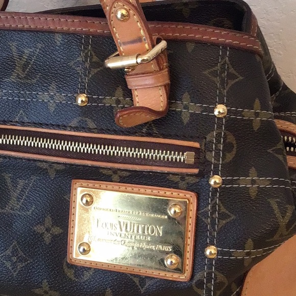 Louis Vuitton Monogram Riveting Handbag - Picture 2 of 16